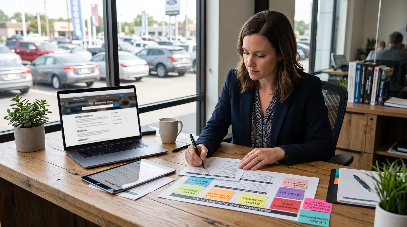 How to Build an Answer-Ready Dealer FAQ Page